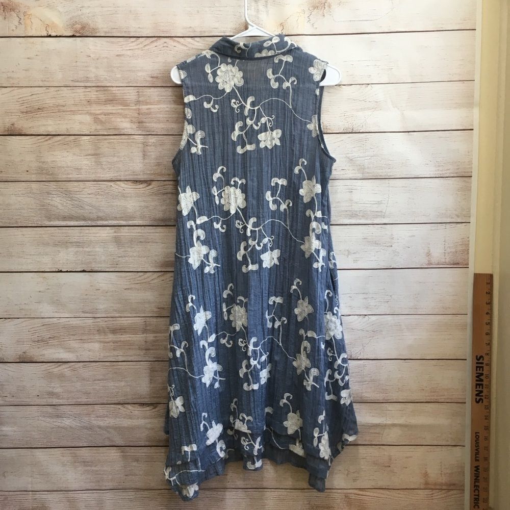 ANTHROPOLOGIE ISABELLA SINCLAIR‎ TILLIE EMBROIDERED DRESS - Picture 8 of 9